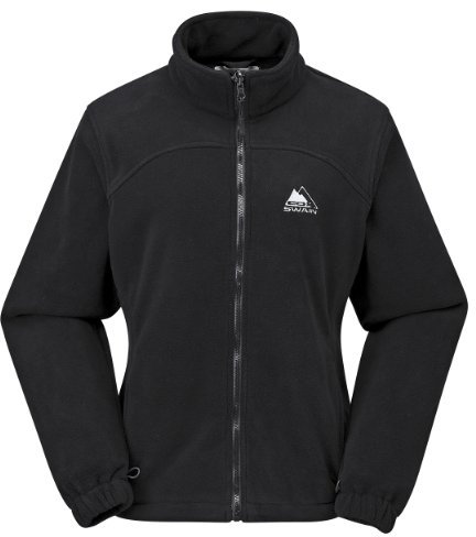 Cox Swain Damen Titanium Fleece Jacke Cloud, Colour: Black, Size: XL