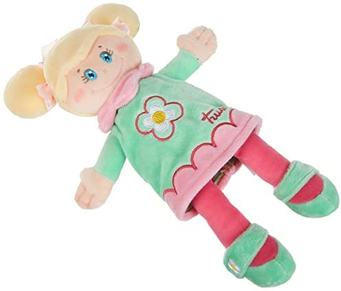 Grüne Stoffpuppe Trudi | Trudi Dolls Prinzessin Plüsch. Stoffpuppe. Spiel für Mädchen. Geschenkidee für Kinder. | 14x26x9cm Größe S | Trudi Dolls | Modell 64093