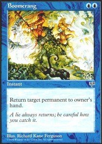 Magic The Gathering - Boomerang - Boomerang - Mirage