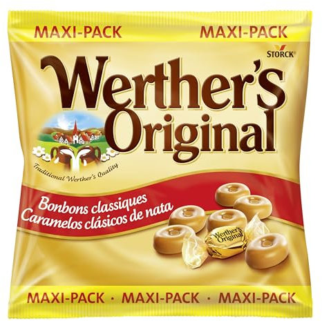 Werther's Original Caramelos toffee de mantequilla y nata, 1x300 g