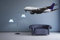 U24 Wandtattoo Airbus A380 Motiv Nr. 1 Wandsticker 96 x 30 cm Aufkleber