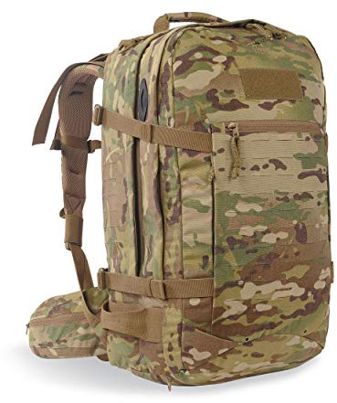 Tasmanian Tiger TT Rucksack Mission Pack MKII Molle-Kompatibler Outdoor Wander-Rucksack mit vielen Fächern 37 Liter Volumen