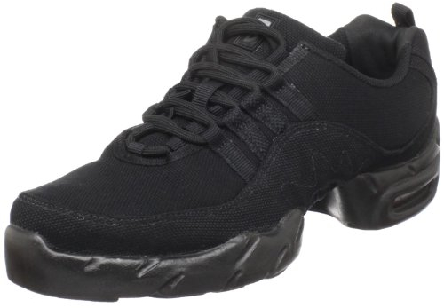 Bloch Dance Damen Canvas Boost Split Sole Dance Sneaker, schwarz, 38 EU