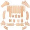 Bigjigs Rail Lot d’Extensions de Rails au Sol