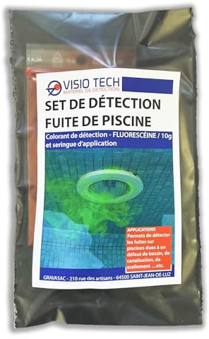 VISIO TECH - Set de Détection Fuite de Piscine