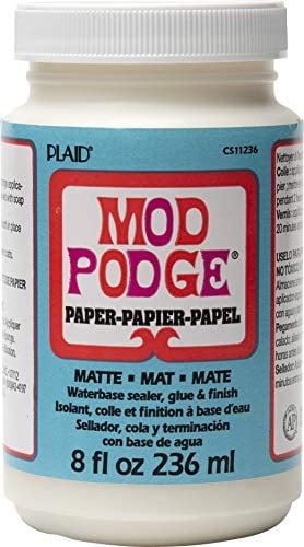 Mod Podge Carta Opaca Finitura-8 Once