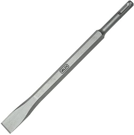 Valex Scalpello Piatto da Muro SDS-Plus, 250mm Lunghezza, 20mm Larghezza