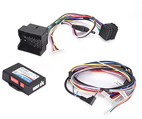 Autoleads CP2-BM52 Lenkradfernbedienungsadapter kompatibel mit BMW, Mini und Mercedes mit Can-Bus und Quadlock bei Radios von Alpine, JVC, Kenwood, Clarion, Sony, Pioneer, Fusion
