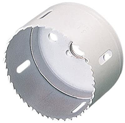 wolfcraft Bi-Metall-Lochsägeneinsatz I 3490000 I Für Metalle, Kunststoffe, Holz und Trockenbaumaterialien, Gewindeanschluss ½“, Schnitttiefe 40 mm
