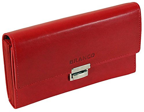 GoBago Leder Kellnerbörse Kellnergeldbörse Geldbörse Taxibörse (Rot)