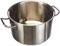 Pentole Agnelli, COIX3104E24, Casseruola Alta in Acciaio con 2 Maniglie in Acciaio, Acciaio Inox 18/10, Diametro 24 cm