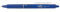 Pilot Blue Frixion Clicker Retractable Fine Rollerball Erasable Pens Pen 0.7mm Nib Tip 0.35mm Line BLRT-FR7 (Pack Of 3)