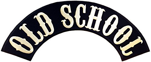 Old School Biker Rockabilly Heavy Metal Biker Motorrad BACKPATCH Aufnäher