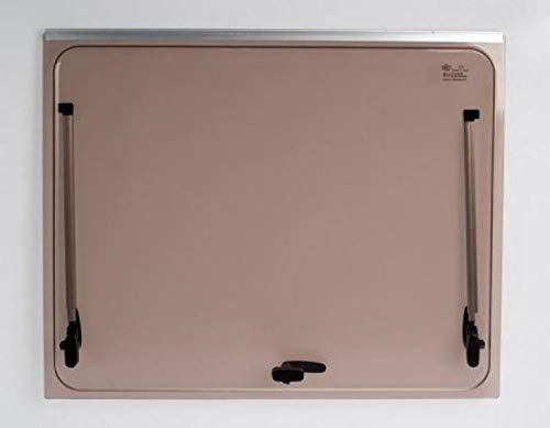 Vetro di ricambio 868x382 per finestra camper Seitz 900x450 - colore Bronzo - compresi accessori