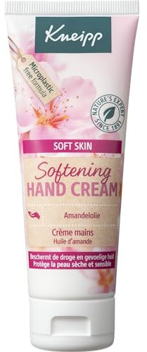 Kneipp Soft Skin - Handcreme - Mandelblüte - Mit pflegendem Duft - Schützt die Hände vor dem Austrocknen - Vegan - 1 St. - 75 ml