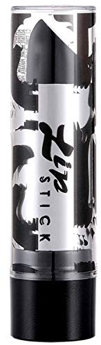 WIDMANN 1965N Lippenstift für Damen, Erwachsene, Angel Schwarz, Dunkel, Gothic, Teufel, Halloween, Karneval, 6 ml, Schwarz