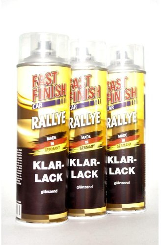 FAST FINISH CAR RALLYE 1K KLARLACK glänzend 3 x 500 ml 292859/3