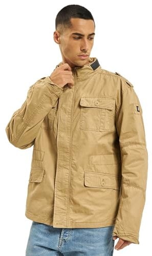 Brandit Britannia Jacket, Uomo, Camel, S
