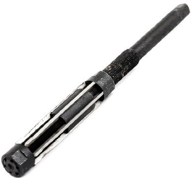 Sourcingmap Black HSS Square End Adjustable Size Range 15.25mm-17mm Hand Reamer