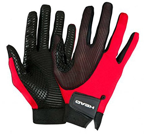 HEAD Leather Racquetball Glove - Web Extra Grip Breathable Glove for Right & Left Hand - Right, Large