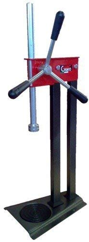 Tappatrice a cremagliera con doppia boccola per tappi corona 26 e 29 mm modello TCCR 2T