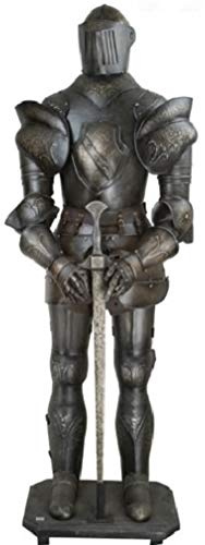 Kunibert RITTERRÜSTUNG, lebensgroß Ritter, Rüstung Artus,Höhe185cm, Blech