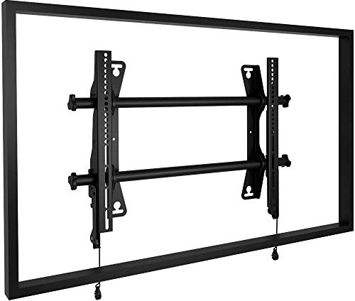 Chief MSA1U Fusion Medium Fixed Wall Display Mount, 125 lb Weight Capacity, 26-47 Screen Size, 17.93 H x 25.75 W x 2 D, Black