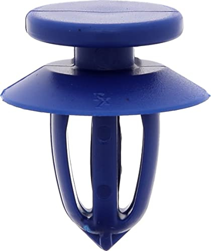 Klammer für Türbeschläge, für Fahrzeuge PSA/Opel Chevrolet/Daewoo, 7,4 mm, 12 Stück, blau