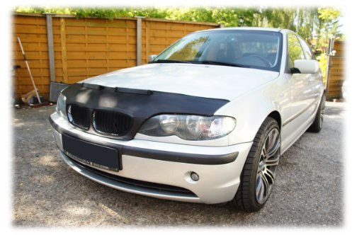 AB-00043 AUTO-BRA kompatibel mit BMW 3 E46 Bj. 1998-2007 Haubenbra Steinschlagschutz Tuning Bonnet Bra