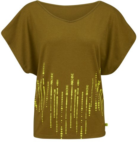 Zumba Fitness Damen T-Shirt, Go for Green, M/L