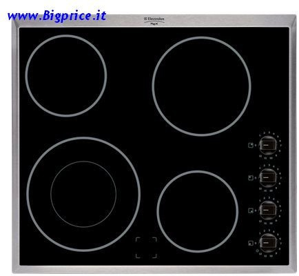 Rex Piano Cottura 60cm Vetroceramica Elettrico K642X New Code KT6400X