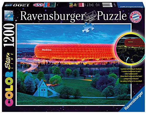 Ravensburger Puzzle 16187 - Allianz Arena - 1000 Teile FC Bayern München Puzzle für Erwachsene und Kinder ab 14 Jahren