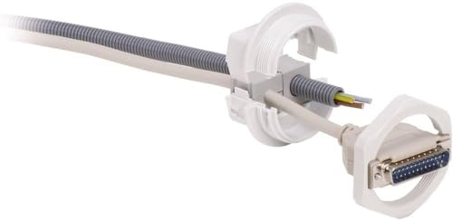 Icotek KVT 50/2 SUB-D25 Kabeldurchführung teilbar Grau 1 St.