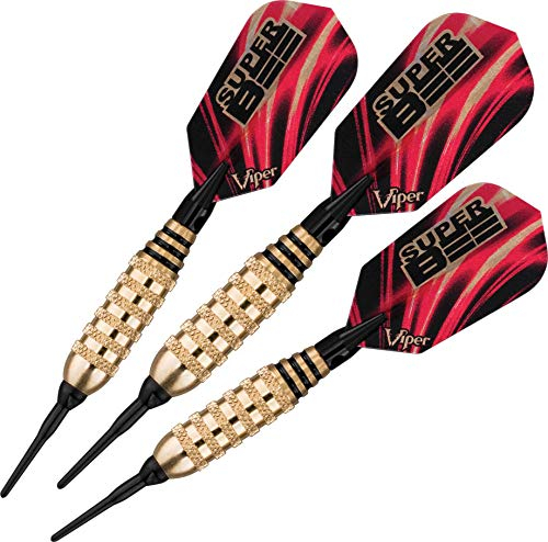 Viper Unisex Super Bee Dartpfeile mit weicher Spitze, gold, 16-Gram EU