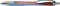 Kugelschreiber Slider Rave XB, rote Mine, Metallclip, blauer Schaft