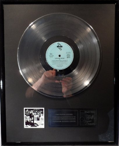 goldene Schallplatte Depeche Mode 101 Platin Schallplatte