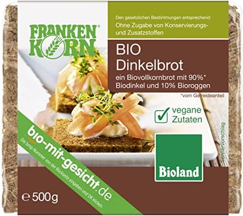 Frankenkorn Bio Dinkelvollkornbrot (6 x 500 gr)