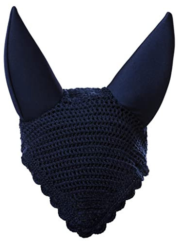 Equi-Theme Fliegenhaube „Oreilles néoprène“ Schalldämpfer (Marine)