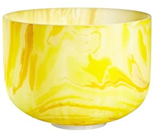 Meinl Sonic Energy Bol chantant en cristal avec chakra du plexus solaire Mi