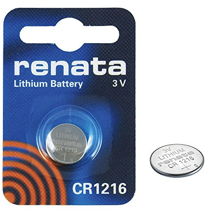 2 x Renata CR1216 Swiss Made 30mAh Batterien Zelle Münze Schaltfläche Watch 3V-Lithium-Batterie