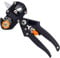 Zenport zj67 omega-cut injerto herramienta/tijeras de podar para árboles frutales y vides