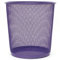 Makro Paper JS5002 - Papelera metálica, violeta