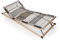 Amethyst 7 Zonen Lattenrost Kopf- und Fußteil verstellbar TÜV Zertifiziert aus Stabiler Buche 44 Federleisten 90x200,MONTIERTE Lieferung, 90 x 200 cm, verstellbar