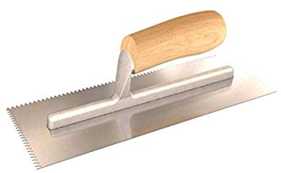 BON 87–164 Zahnspachtel 1/16D X 1/16 W X 1/Ersatzstecker V NOTCH Holz Griff