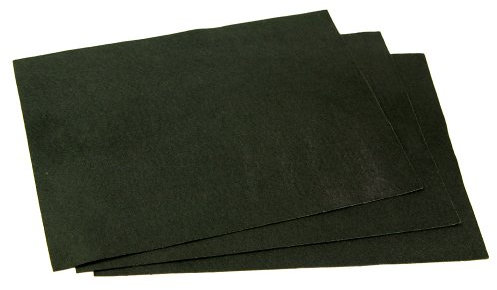 9 x 12 Sheet Sticky Back Self Adhesive Acrylic Felt Fabric - Black