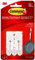 Command 17065-ES Wire Toggle Hook - Medium, White