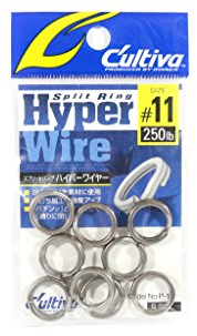 Owner P-12 Split Ring Hyper Wire Forged Stainless Steel Size 11 (1778)