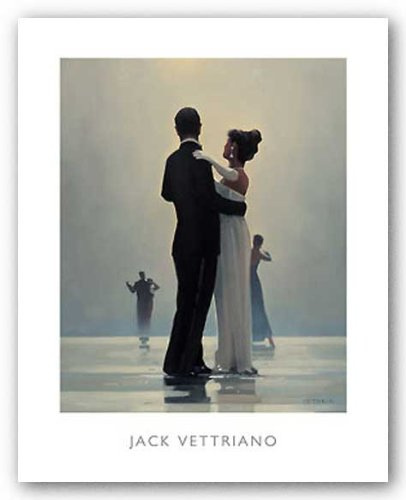 Tanz mit mir bis ans Ende der Liebe vON Jack Vettriano, 41x51