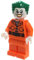 LEGO? DC Comics BatmanTM Minifigure Joker Orange Prison Suit Arkham Asylum Breakout (10937) by LEGO