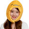 Sanrio Gudetama flauschige Beanie-Mütze, weich, warm, für den Winter, Gelb